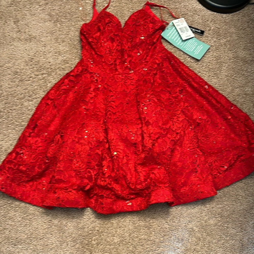 Red Formal Dress Size 1